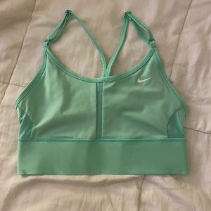 Mint Nike sports bra